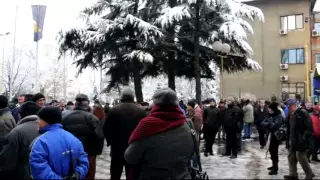 Obilježavanje godišnjice protesta 07.02.2015.