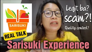 MY SARISUKI EXPERIENCE// Real talk // Online Grocery // Extra Income //DEAR MARS PAULINE