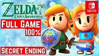 Zelda Link's Awakening [Switch] - Gameplay Walkthrough [Full Game 100%] - No Commentary