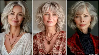 Grey Short Pixie Haircuts Style For Age Plus Women +40 +50 +60 +70 | hairstyles for short hair