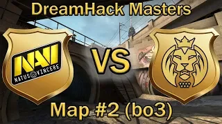 НАВИ пикают ОВЕРПАСС | Navi vs Mad Lions Map #2 Overpass bo3 | DreamHack Masters 2020 by Neosporimiy