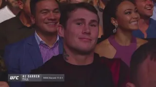 Funny Crowd Cam Moment UFC 226 • Darren Till, Tony Ferguson, Chuck Liddell, Cowboy, Matt Hughes