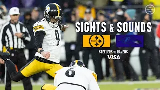 Mic'd Up Sights & Sounds: Week 18 win over the Baltimore Ravens | Pittsburgh Steelers