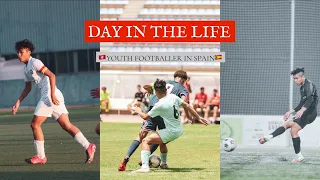 Day in the life of Youth Footballer🇭🇰🇪🇸 | Training,Gym,Free time…….