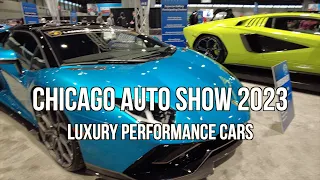 Elegant Extravagance: 2023 Chicago Auto Show - WinTrust Luxury Car Collection Showcase