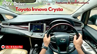 POV Drive | Toyota | Innova Crysta | 2.4 VX | Kerala Road | Jonnxoo