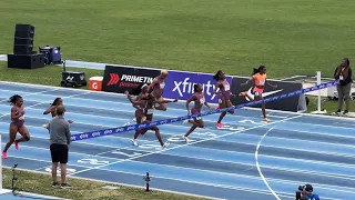 2024 USATF LA Grand Prix 100m Jefferson ,TT Terry, Reid