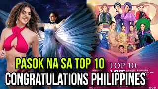 Wow! Congratulations Philippines Pasok sa Top 10 -  Miss Grand International 2023 VBFF.