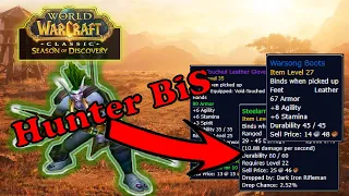 [OLD] Hunter lvl25 BiS List | Season of Discovery | #classicwow