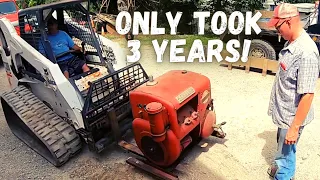 1950's Barn Find Schramm Air Compressor Lives Again!