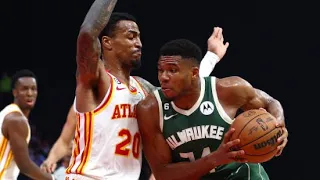 Atlanta Hawks vs Milwaukee Bucks Full Game Highlights | Oct 6 | 2022 Abu Dhabi Games