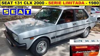 Seat 131 Supermirafiori CLX 2000.  Serie limitada: 1800 unidades. #seat131