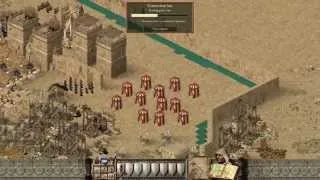 Stronghold Crusader Multiplayer - 1vs3 Gameplay Deathmatch [1080p/HD]
