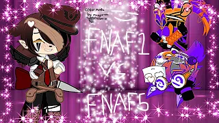 FNAF 1 vsFNAF 5(aka sister location)sing battle||gach club||ft.Funtime Chica:)