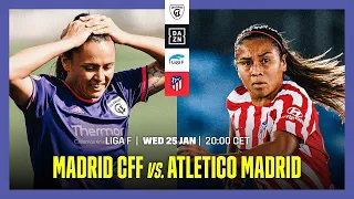 Madrid CFF Vs. Atletico Madrid | LIGA F 2022-23 Matchday 16 Full Match