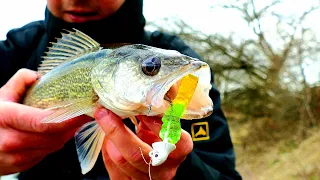 Candy Fishing Challenge Catching | Walleye On Gummy Worms