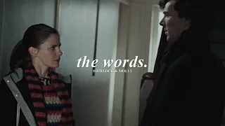 Sherlock & Molly » The words still sit on your tongue.