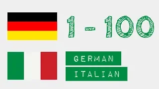 Numeri da 1 a 100  - tedesco - italiano