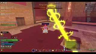 Guide on how to easily solo King Calvus [Arcane Oddysey]