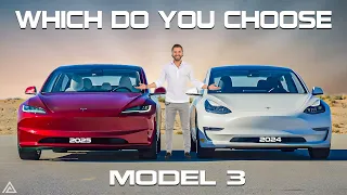 Tesla Model 3. 2025 vs Model 3. 2024 Comparison! 19 HUGE Differences in Features, Interior, Exterior