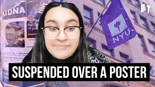 NYU Suspends Student, Ends Her Scholarship for Tearing Down Israeli Poster