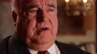 ARD -Interview-Reihe  mit Helmut Kohl Teil 5 :  Machtverlust 1998 und Gedanken zu Europa