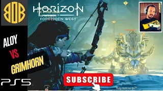 HORIZON FORBIDDEN WEST GRIMHORN BOSS FIGHT | EASY KILL | THE DYING LANDS | PS5 60FPS 4K HDR