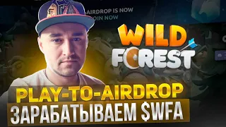 WILD FOREST Игра на блокчейне Ronin. Участвуем Play-to-Airdrop! Зарабатываем $WFA