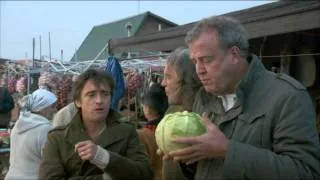 Top Gear - Jeremy Clarkson eats a cabbage