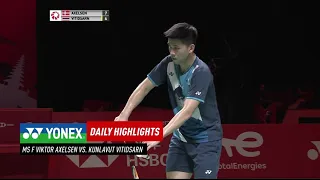 World Tour Finals 2021 | Finals MS:  V Axelsen (DEN) vs. K Vitidsarn (THA)