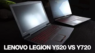 Lenovo Legion Y520 vs Legion Y720 Comparative Review
