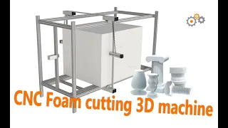 CNC Foam Cutting Machine | CNC Foam cutting 3D machine ✅