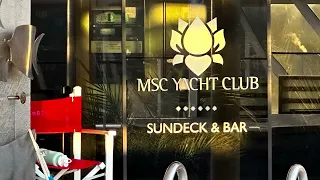 MSC Yacht Club & Room 14008 on the MSC Meraviglia