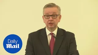 Michael Gove explains why he is running for Prime Minister - Daily Mail