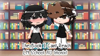 I Cant Reach The Book! 📘|| Little Nightmares School AU 🏫 || Mono x Six skit