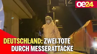 Deutschland: Zwei Tote durch Messerattacke