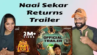 Naai Sekar Returns Trailer Reaction | 'Vaigai Puyal' Vadivelu | Suraj | Santhosh Narayanan