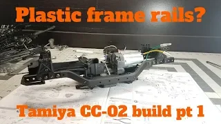 Tamiya CC-02 build pt 1 (transmission and chassis)