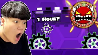 🔥DORAMI vs EXTREME ROULETTE🔥 (1 HOUR LIMIT CHALLENGE) | Geometry Dash