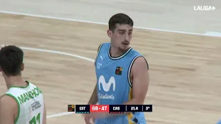 RESUMEN LEB ORO MOVISTAR ESTUDIANTES 95 vs AMICS CASTELLÓ  79   31 marzo 2024