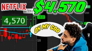 HOW I MADE $4,500 DAY TRADING NFLX LIVE (Start to Finish)