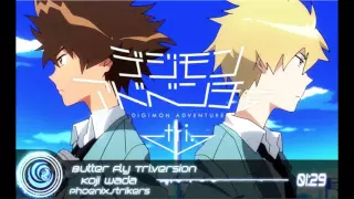 Nightcore - Butter-Fly Tri.Version