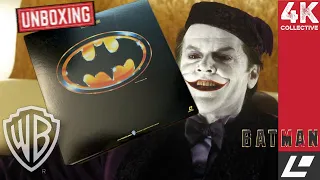 Batman Laserdisc theatrical sound mix unboxing.