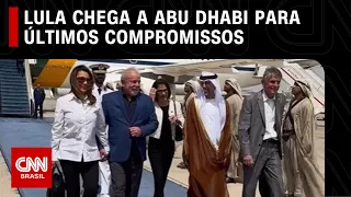 Após deixar a China, Lula chega a Abu Dhabi para últimos compromissos | LIVE CNN