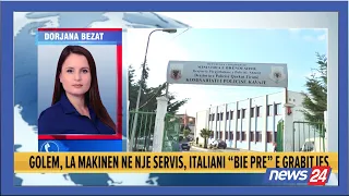 Gjyqtari italian bie pre e hajduteve ne Golem. Ne servis i marrin parate dhe dokumentet