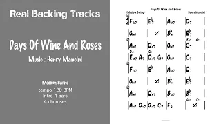 Days Of Wine And Roses - Real Jazz Backing Track - Play Along