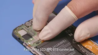 HUAWEI P smart 2019 Potter Disassembly and  Assembly Video Tutorial 3   Replace the PCBA