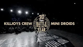 Killjoys vs Mini Droids | Kids Crew Final | Snipes BOTY CE 2019