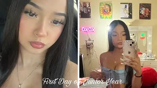 grwm for the first day of junior year