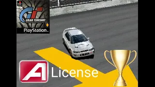 GT1 A License All Gold & Prize Car